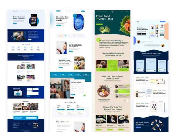 12+ Home Pages in 1 File: Your Ultimate Web Design Solution
