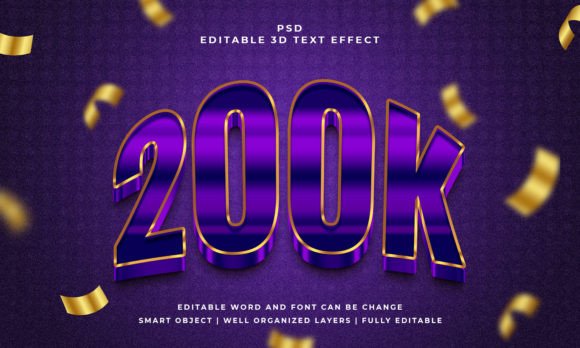 Instant Dimension: Mastering the 200k 3D Editable PSD Text Effect