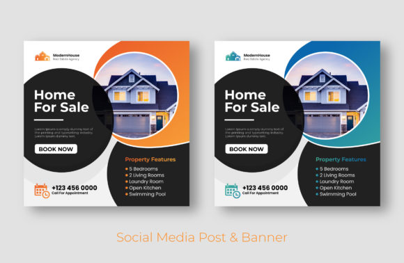 Real Estate Social Media Post Banner: Elevate Your Listings