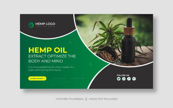 Smart Hemp Oil YouTube Thumbnails for Better Views