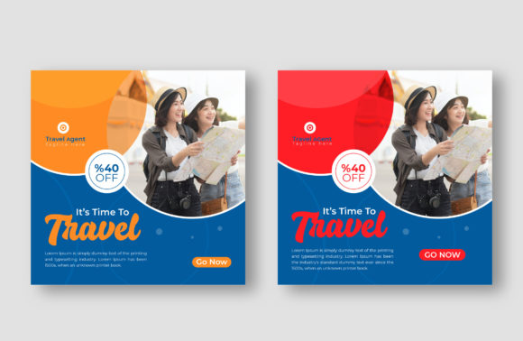 Travel Social Media Post Banner Template: Elevate Your Feed